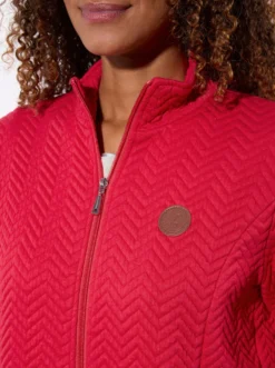 Shirtjacke mit Stehkragen