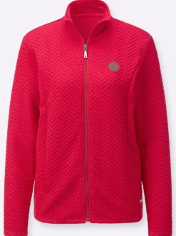Shirtjacke mit Stehkragen