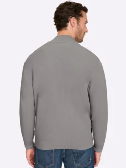 Shirtjacke mit Strukturmuster, Baumwolle