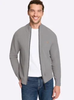 Shirtjacke mit Strukturmuster, Baumwolle