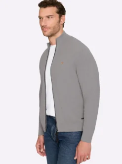 Shirtjacke mit Strukturmuster, Baumwolle