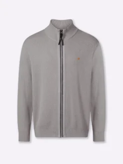 Shirtjacke mit Strukturmuster, Baumwolle
