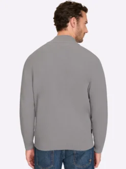 Shirtjacke mit Strukturmuster, Baumwolle