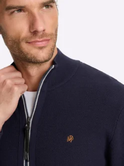 Shirtjacke mit Strukturmuster, Baumwolle