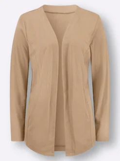 Shirtjacke vorne etwas länger