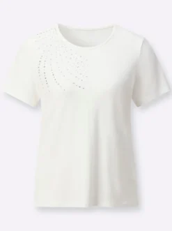 Shirt mit Glitzersteinchen