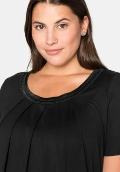 Shirt mit Kellerfalte vorn