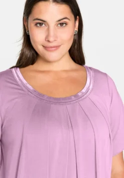 Shirt mit Kellerfalte vorn