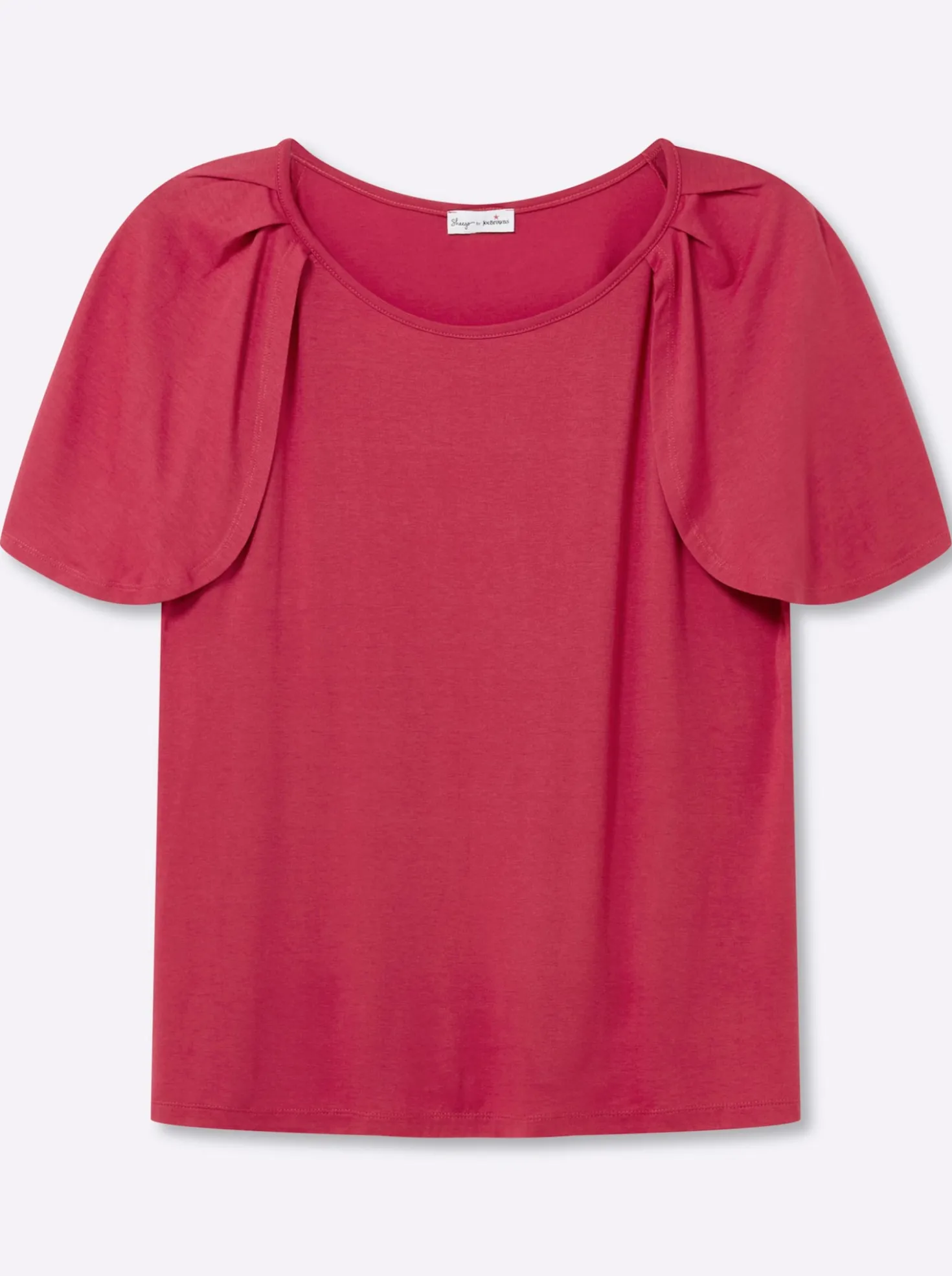 Shirt mit offen fallendem Ärmel