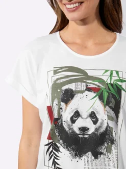 Shirt mit Panda-Motiv