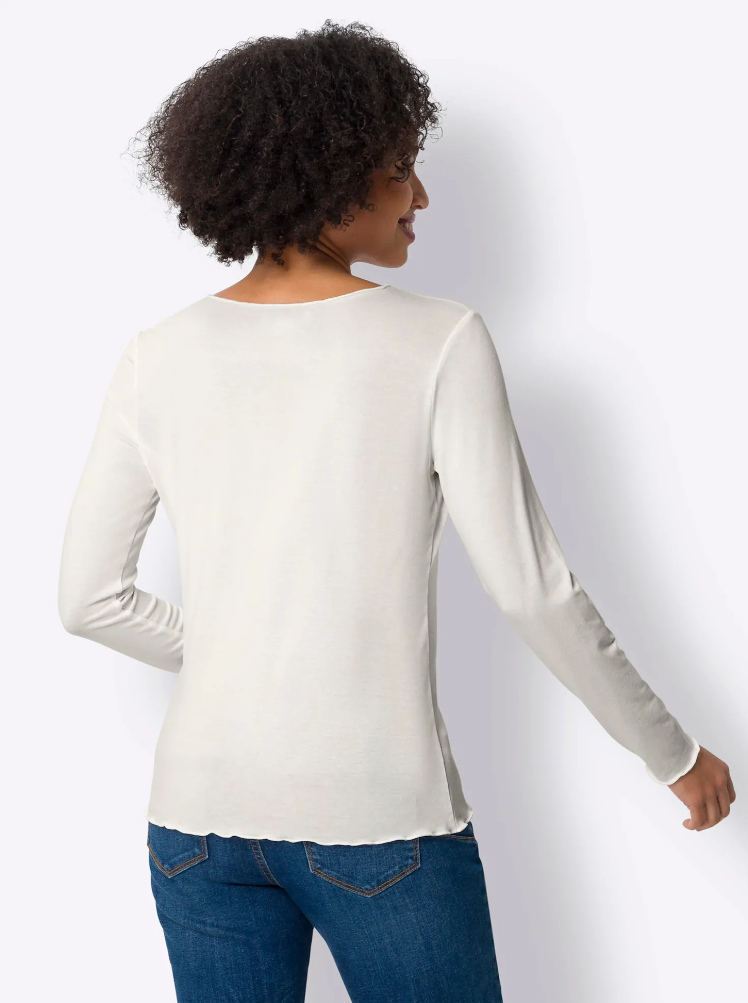 Shirt-Set in Viskose-Qualität