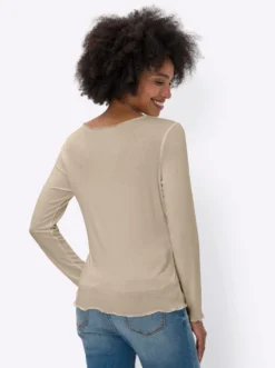 Shirt-Set in Viskose-Qualität