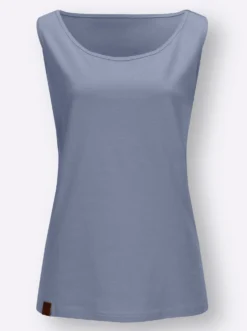 Shirttop aus reiner Baumwolle