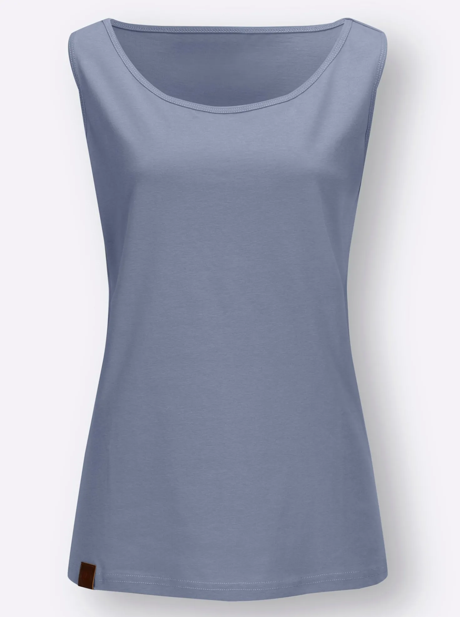 Shirttop aus reiner Baumwolle