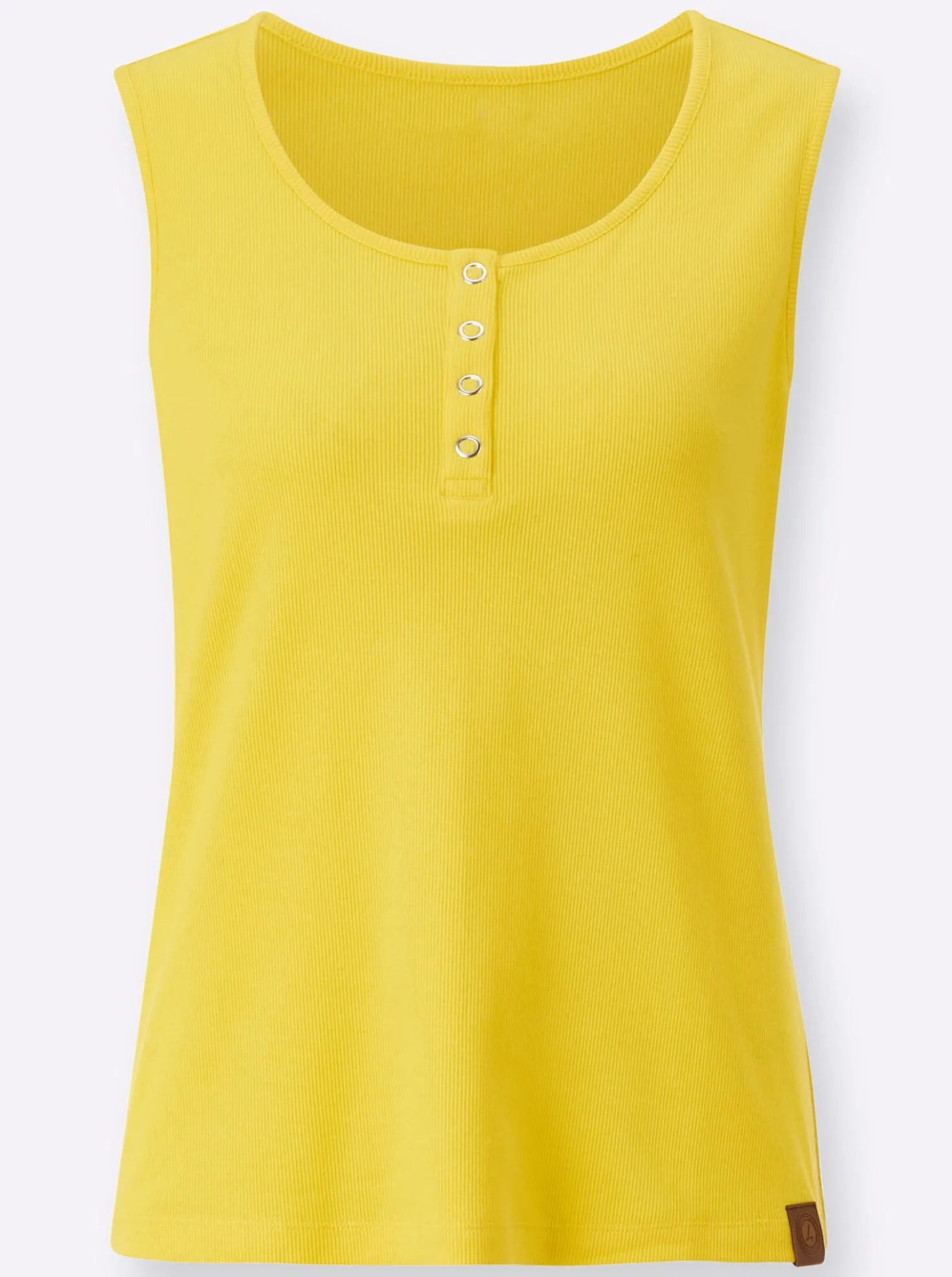 Shirttop in Ripp-Optik