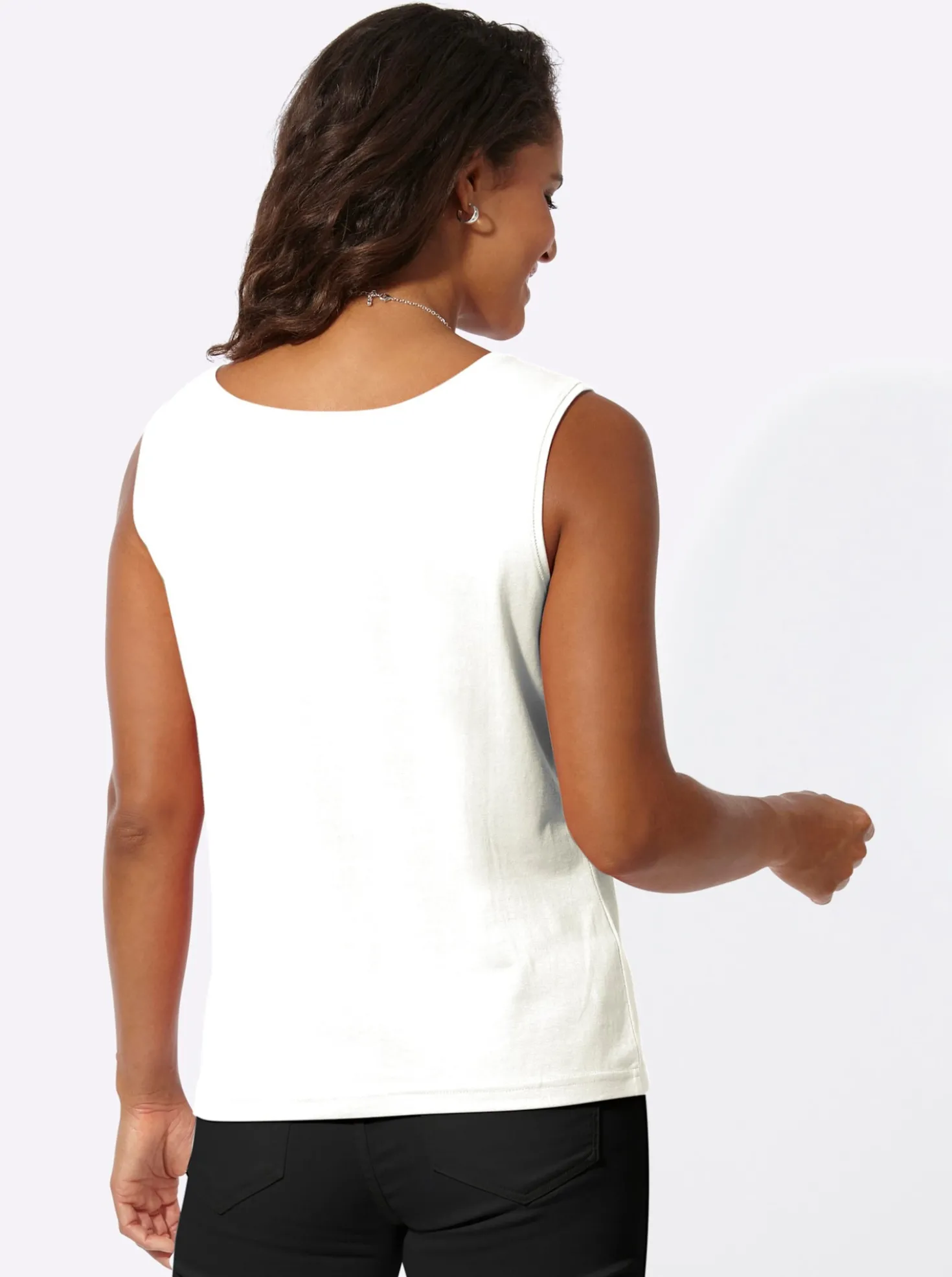 Shirttop in Stretch-Qualität