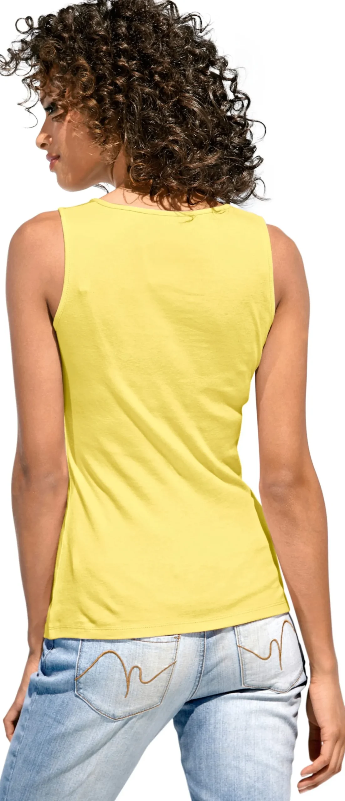 Shirttop mit Karree-Ausschnitt