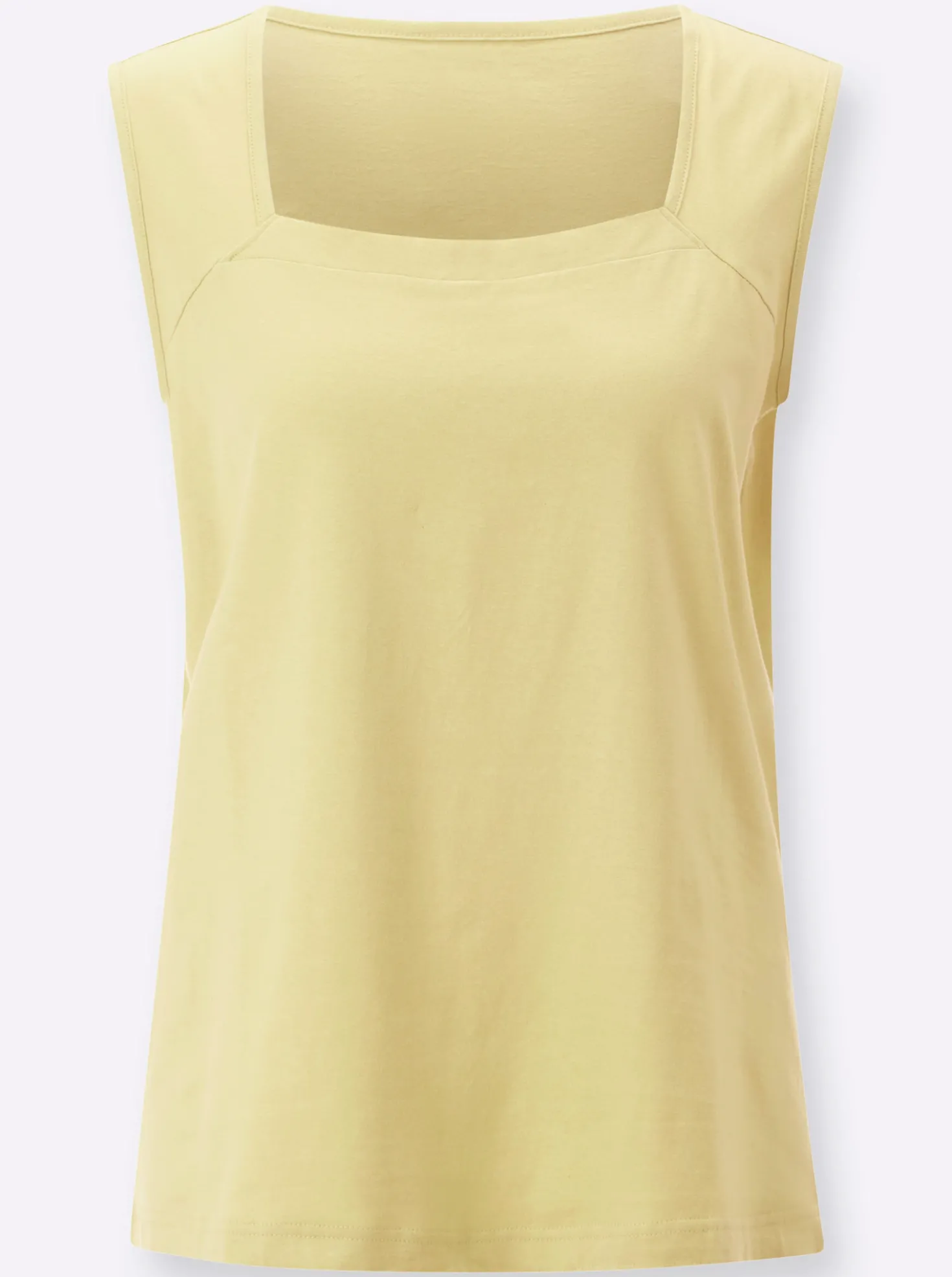 Shirttop mit Karree-Ausschnitt