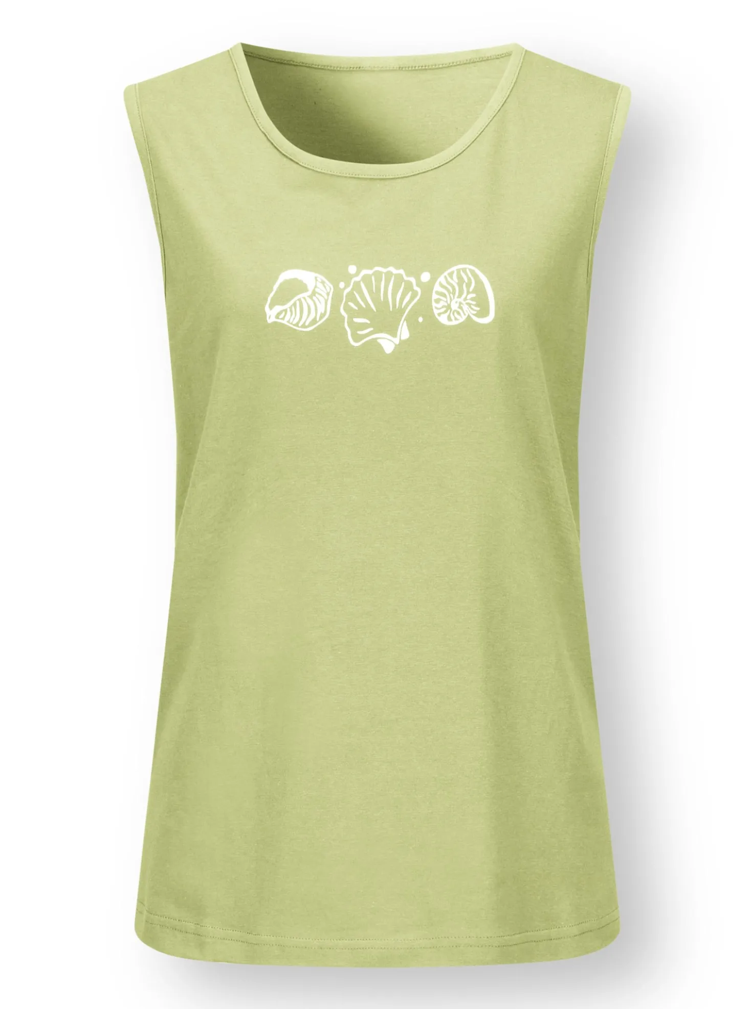 Shirttop mit Seitenschlitzen