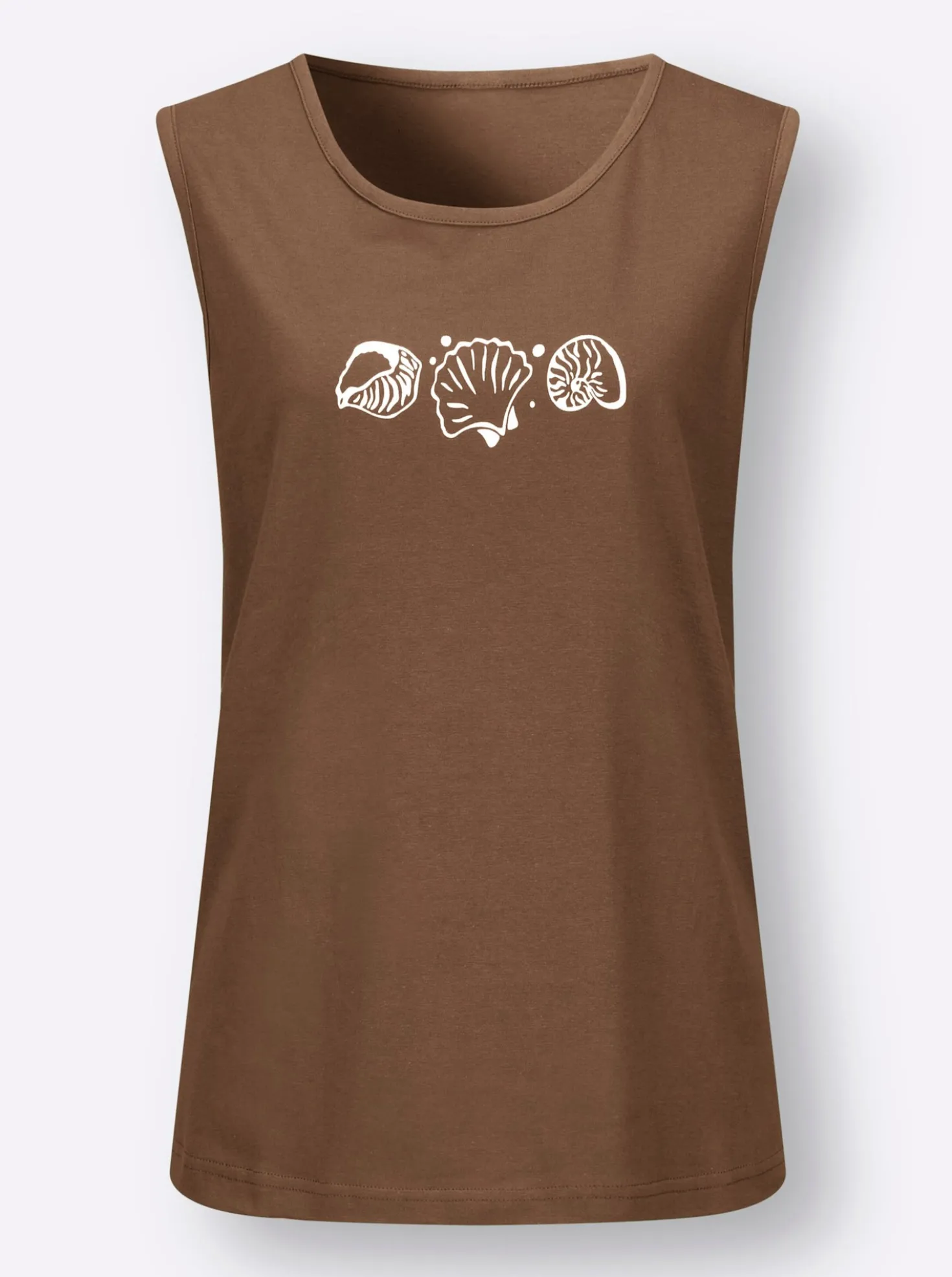 Shirttop mit Seitenschlitzen