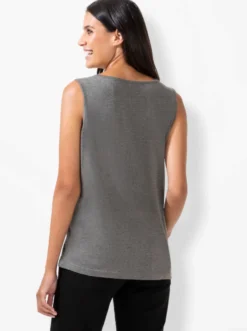 Shirttop mit Ziersteinchen