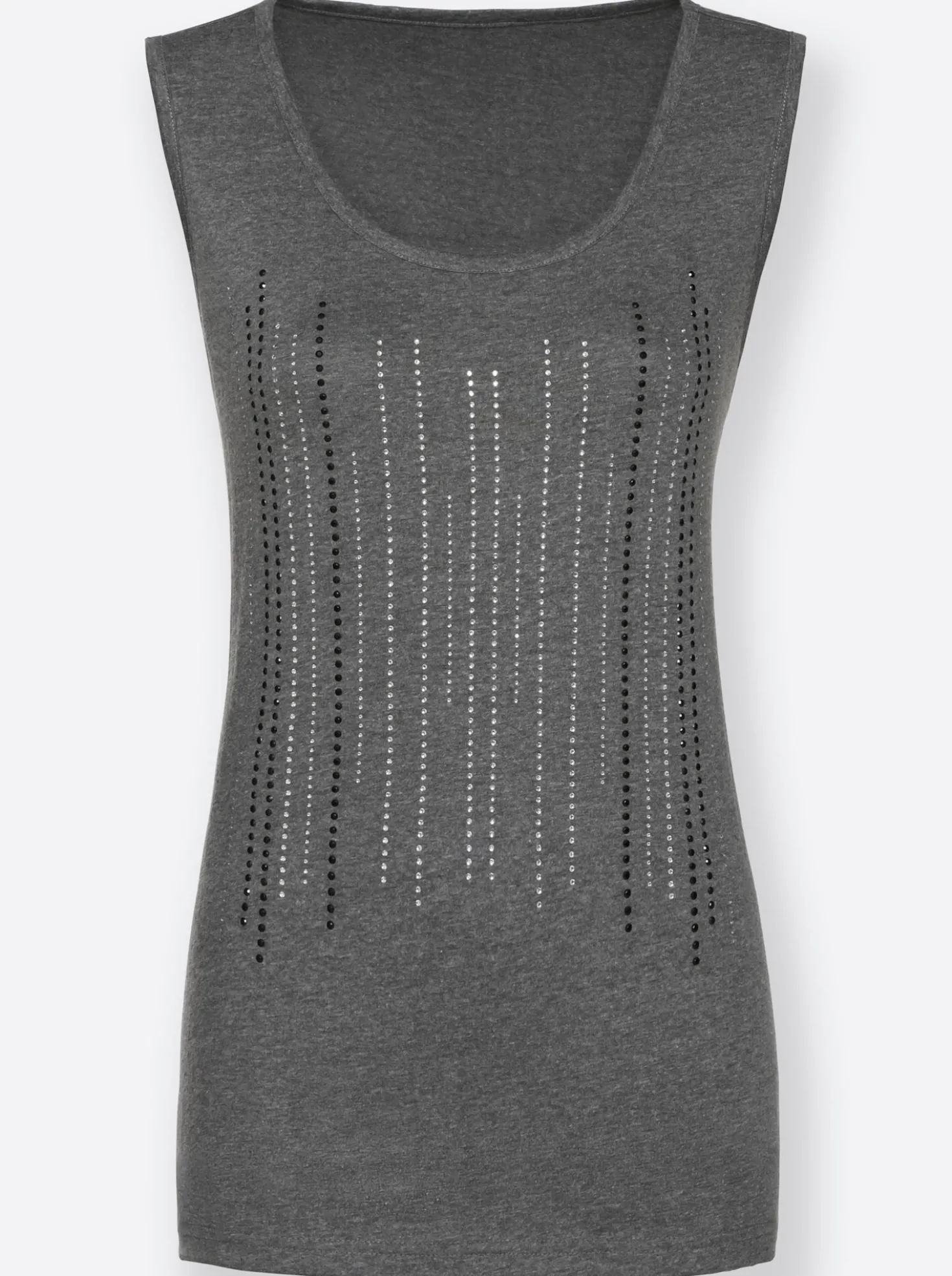 Shirttop mit Ziersteinchen