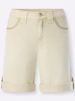 Shorts mit Riegel zum Krempeln