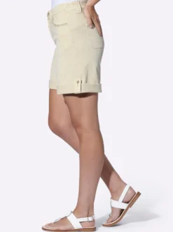 Shorts mit Riegel zum Krempeln