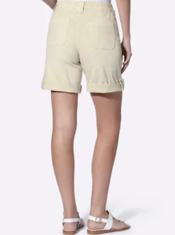 Shorts mit Riegel zum Krempeln