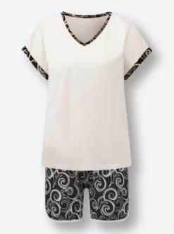 Shortys mit Allover-Druck