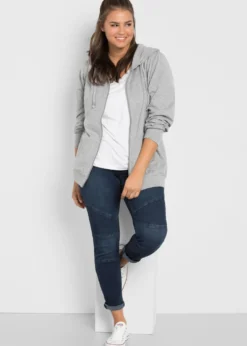 Skinny Jeans im Biker-Look