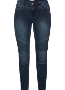 Skinny Jeans im Biker-Look