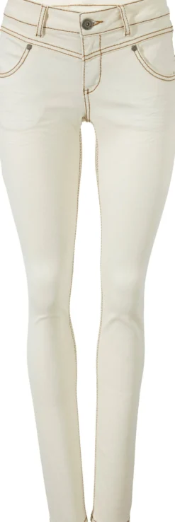 Skinny Jeans mit vertiefter Leibhöhe