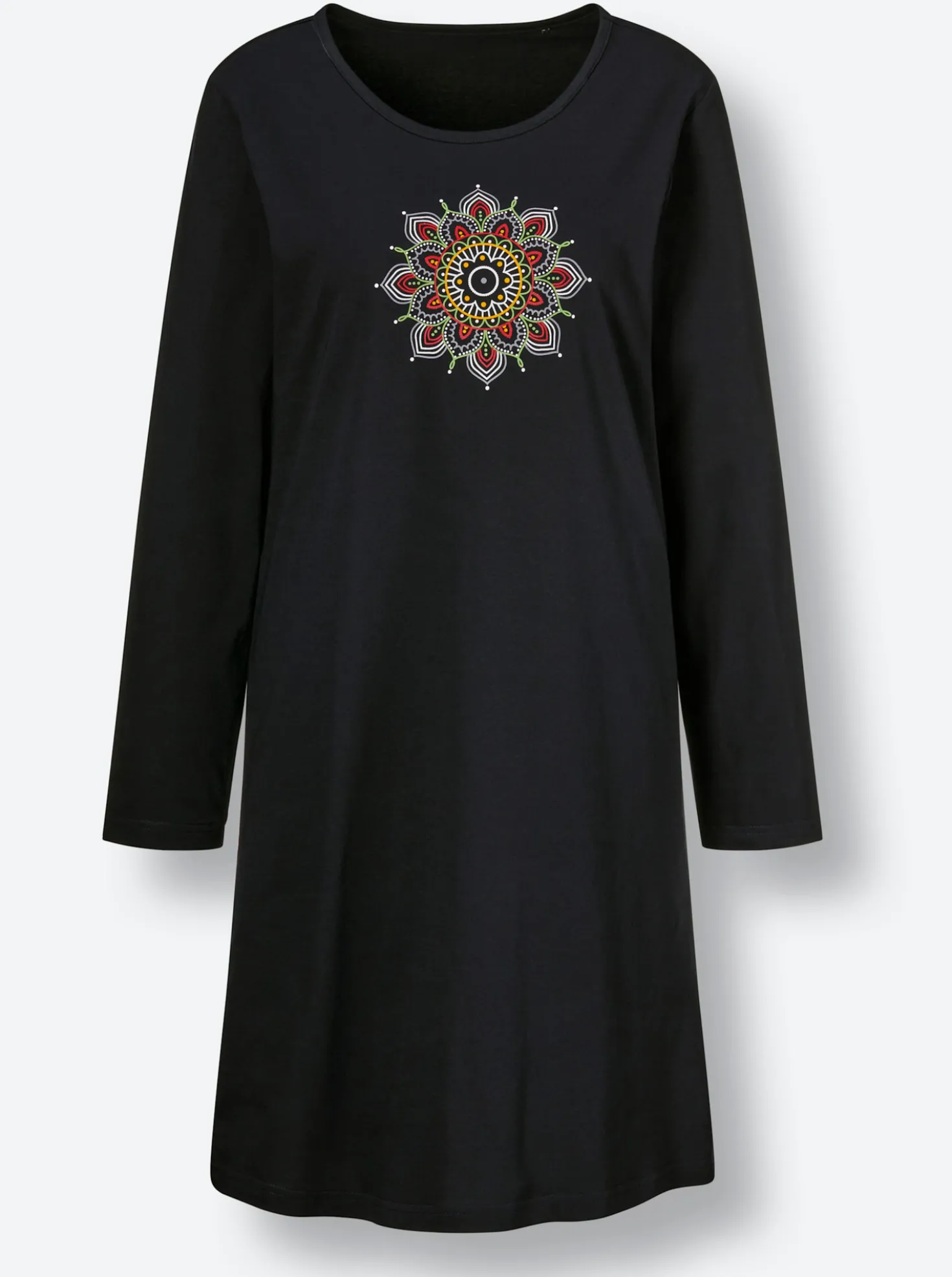 Sleepshirt mit Mandala-Muster