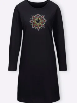 Sleepshirt mit Mandala-Muster