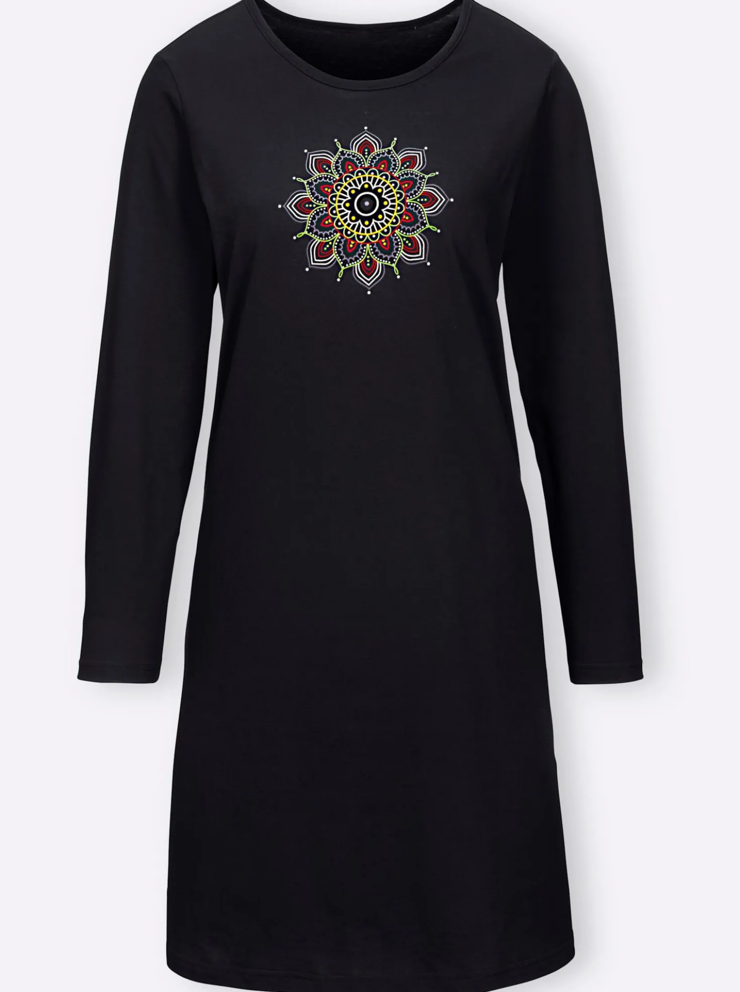 Sleepshirt mit Mandala-Muster