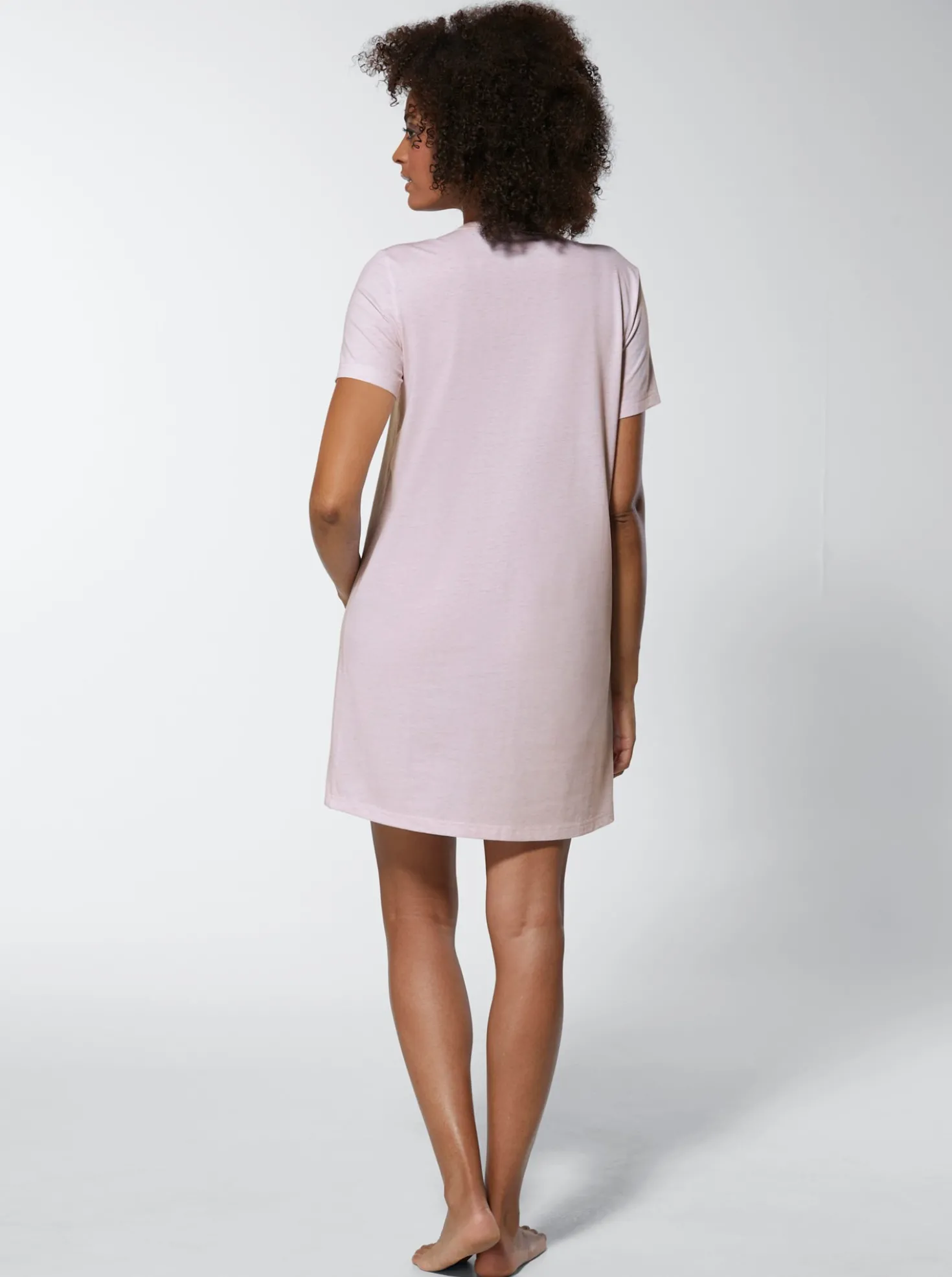 Sleepshirts in Melange-Qualität