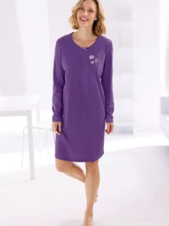 Sleepshirts mit Blumen-Motiven