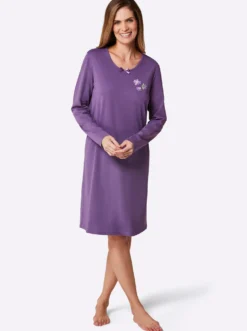 Sleepshirts mit Blumen-Motiven