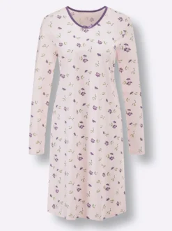Sleepshirts mit Blumen-Motiven