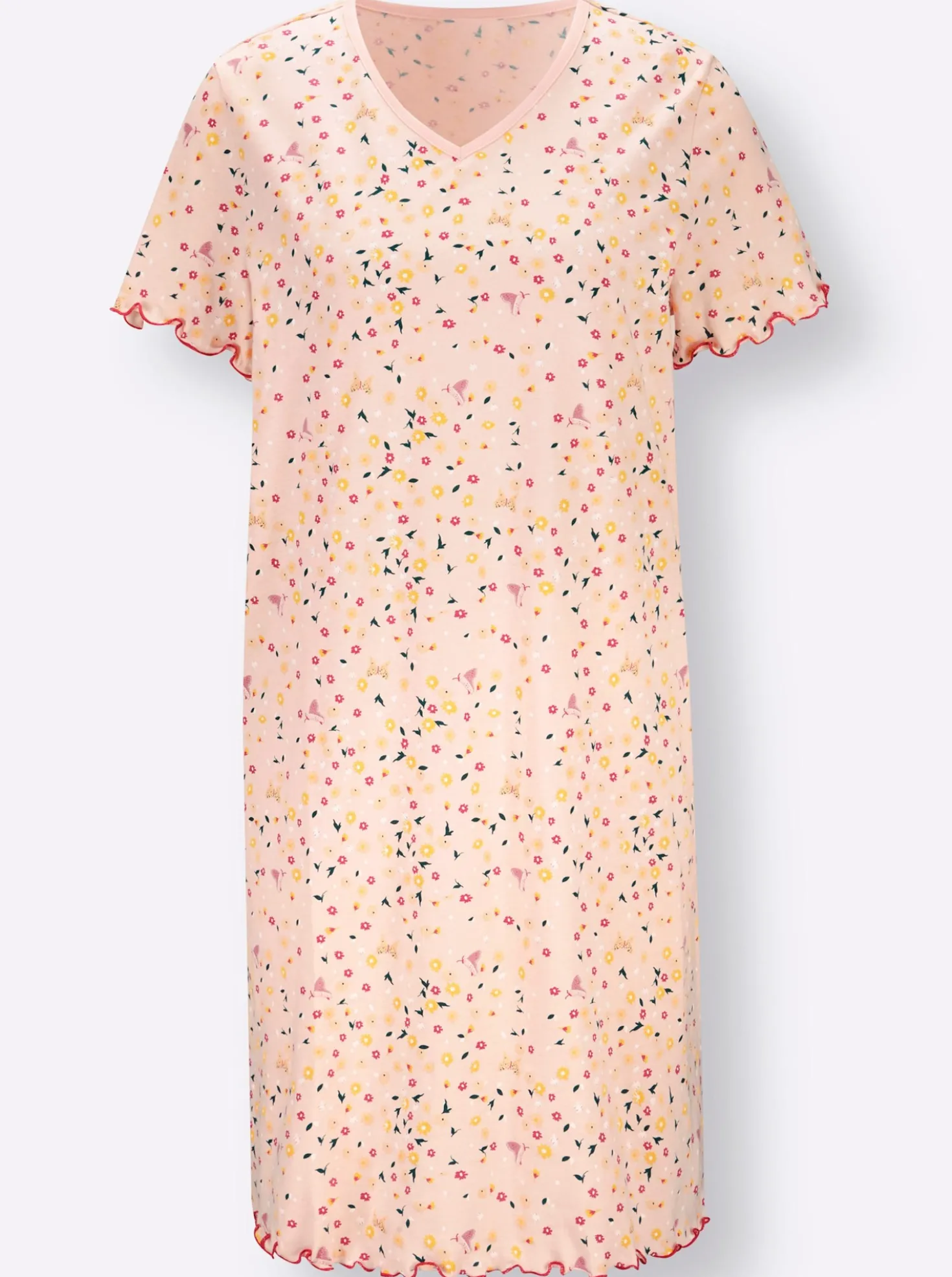 Sleepshirts mit Blumen-Muster