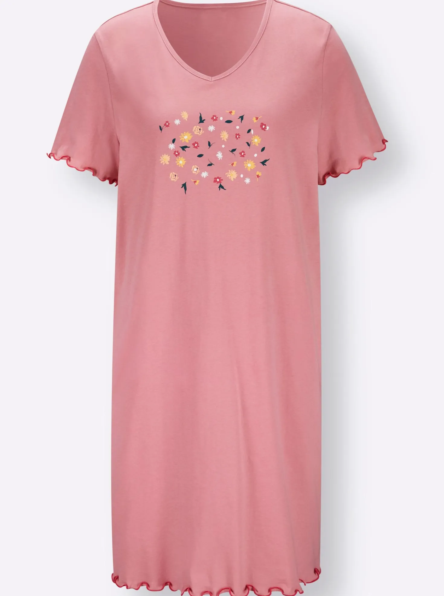 Sleepshirts mit Blumen-Muster