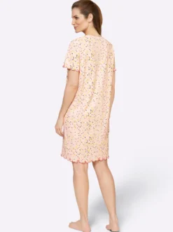 Sleepshirts mit Blumen-Muster