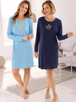 Sleepshirts mit platziertem Druck