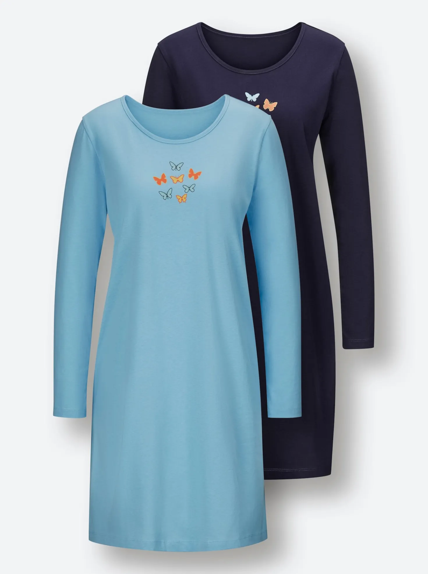 Sleepshirts mit platziertem Druck