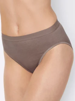 Slip mit elastischen Abschlüssen