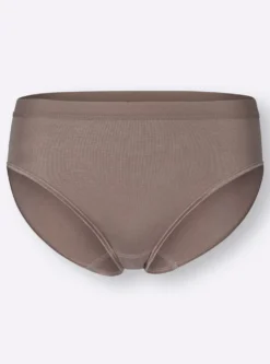 Slip mit elastischen Abschlüssen