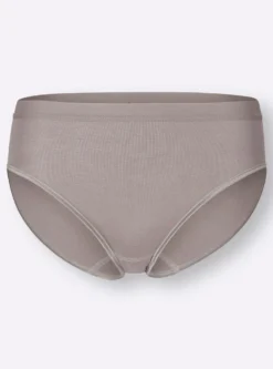 Slip mit elastischen Abschlüssen