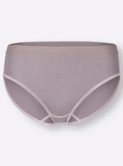 Slip mit elastischen Abschlüssen