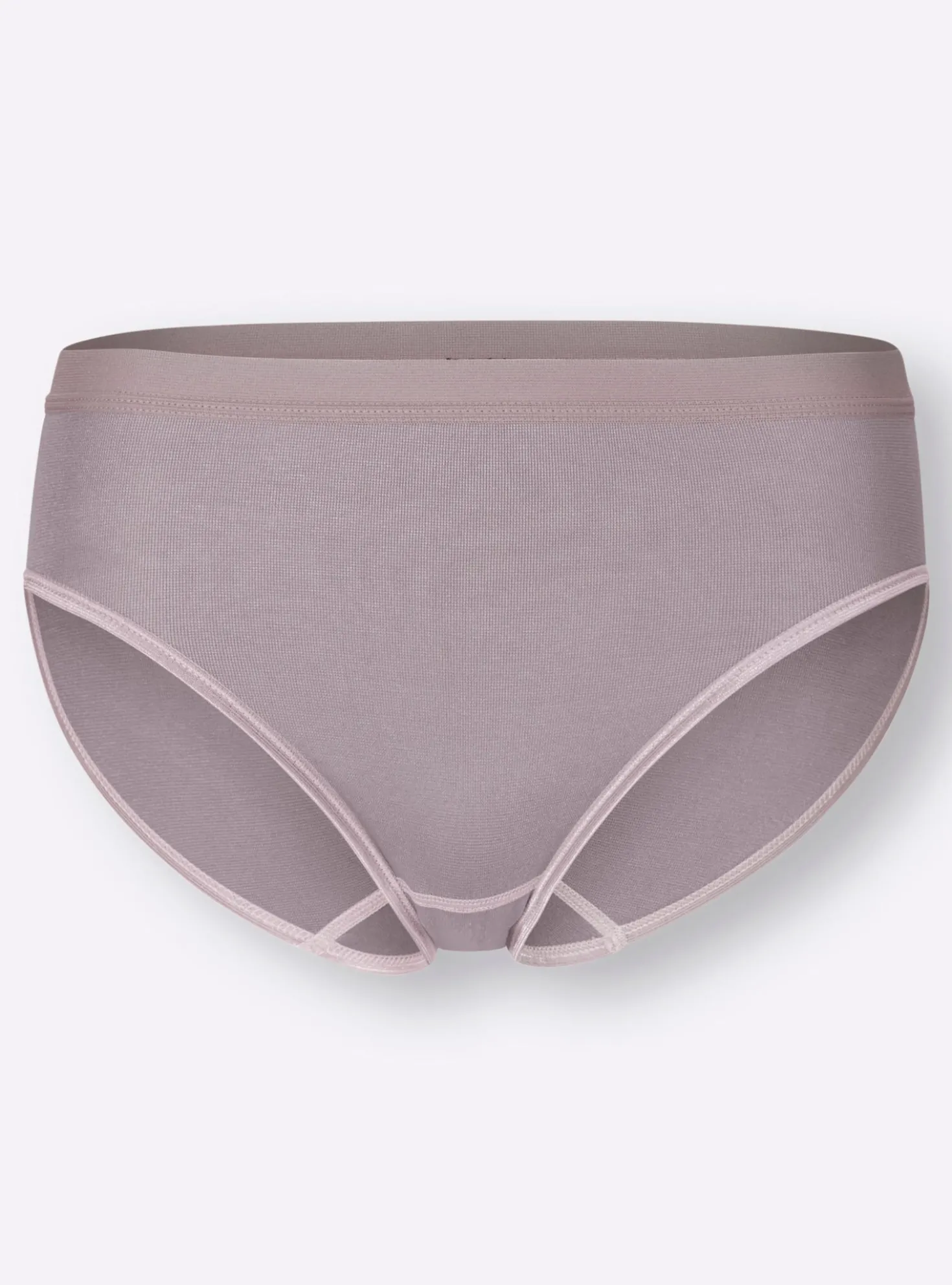 Slip mit elastischen Abschlüssen